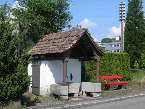 Brunnenh�uschen Kreuzstrasse