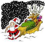 Samichlaus mit Rentieren