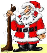 Samichlaus mit leerem Sack