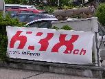 638.ch-Werbung in St�fa beim Gasthof zur Metzg