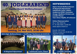 Alpina Cheerli Wolfenschiessen - Jodlerabend