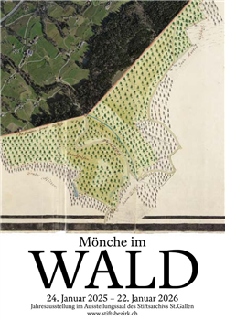 Mönche im Wald