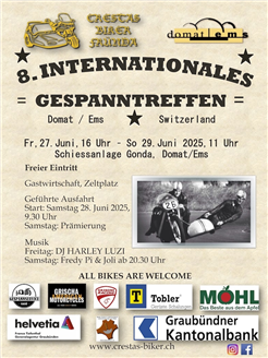 8. Internationales Gespanntreffen 2025, CH-7013 Domat/Ems