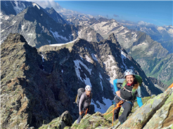 Hochtouren anspruchsvoll: Piz Nair Überschreitung – Bristen Überschreitung