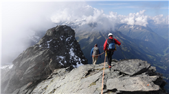 Bergsteigen anspruchsvoll: Gross Düssi (3256m) via Nordwestgrat