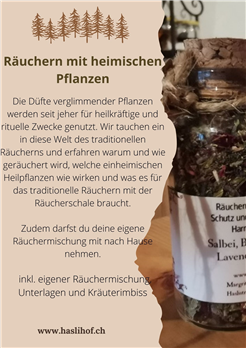 Räuchern mit heimischen Pflanzen