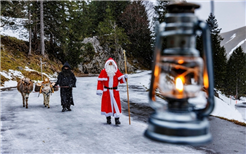 Besuch vom Samichlaus auf der Schwägalp