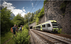 Lötschberg Nordrampe - geführte Wanderung