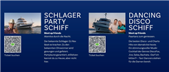1 Nacht - 2 Schiffe - Tanz- und Partyvergnügen auf dem Zugersee