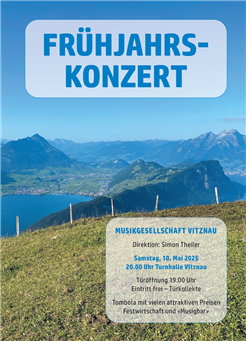 Frühjahrskonzert der Musikgesellschaft Vitznau