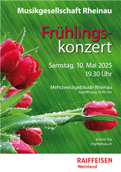Frühlingskonzert der Musikgesellschaft Rheinau