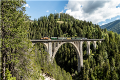 Historischer Zug Davos Platz - Filisur