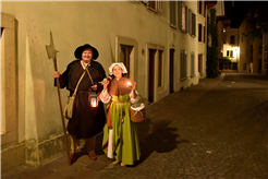 Mittelalterführung mit Magd und Nachtwächter