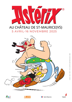 Asterix im Schloss von St-Maurice