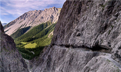 Der Schmugglerpfad im Val d''Uina