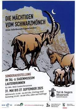 Sonderausstellung, Im Tal und Sagenmuseum Lauterbrunnen.