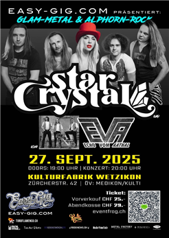 STAR CRYSTAL (UA) & ECHO VOM AATHAL - Glam & Alphorn in der Kulti Wetzikon