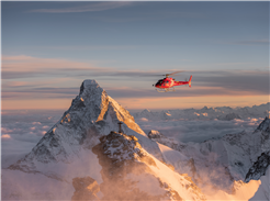 Besuch der Air Zermatt