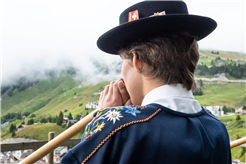 Alphornklänge in Andermatt