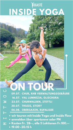 INSIDE YOGA ON TOUR