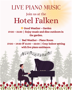 Live Piano Music Hotel Falken