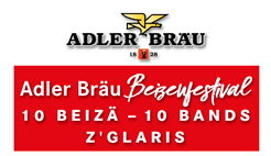 Adler Bräu Beizenfestival ''10 Beizä - 10 Bands z''Glaris''