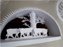 Papier- und Scherenschnittkunst