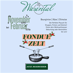 Fondue Zauber im Wiesental