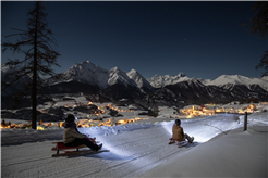 Abendliches Schlittel- und Tourenangebot