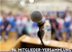96. Mitgliederversammlung ''Dunnas A Domat''