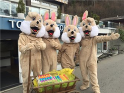 Osterhasen in Brienz 2026