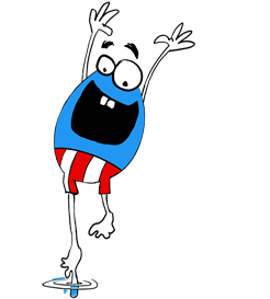 Blaueierschwimmen am Ostermontag