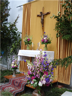 kath. Festgottesdienst und Prozession zu Fronleichnam