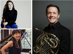 HORNTRIO – IVO DUDLER Horn - FRIEDERIKE STARKLOFF Violine - AKIKO NIKAMI Klavier