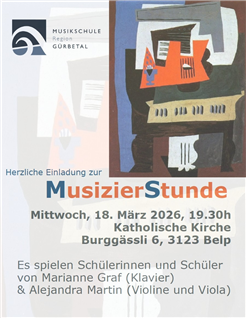 Musizierstunde (Klavier/Violine)