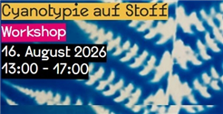 Cyanotypie auf Stoff