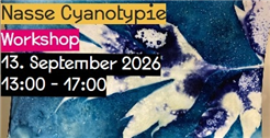 Nasse Cyanotypie