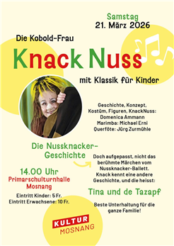 Die Kobold-Frau Knack Nuss mit Klassik für Kinder