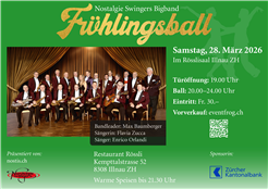 Frühlingsball der Nostalgie Swingers Bigband