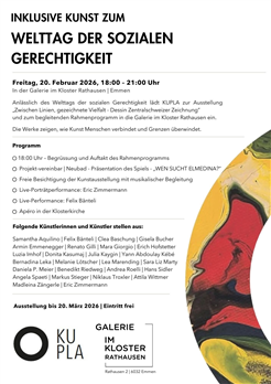 KUNSTAUSSTELLUNG - Galerie im Kloster Rathausen