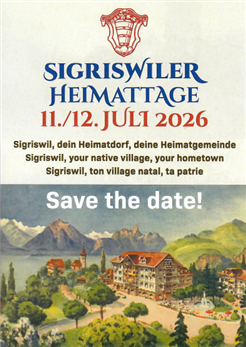 Sigriswiler Heimattage 11./12. Juli 2026