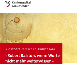 Robert Ralston, wenn Worte nicht mehr weiterwissen