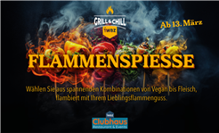 Flammenspiesse - das heisse Essvergnügen