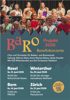BaRo Projekt 26 – Benefizkonzerte Balkan & Roma Musik