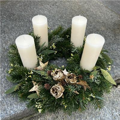 Adventskranz gestalten