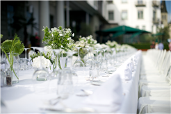 White Night vor dem Hotel Schweizerhof Luzern