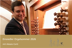 Einsiedler Orgelsommer mit Alessio Corti