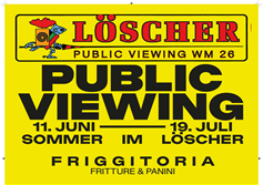 Löscher Public Viewing Fussball WM 2026