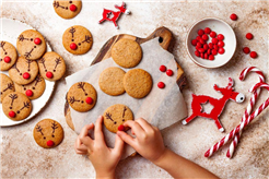In der Weihnachtsbäckerei