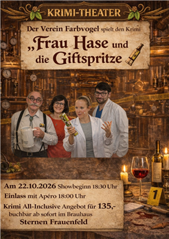 Krimi-Theater ''Frau Hase und die Giftspritze''
